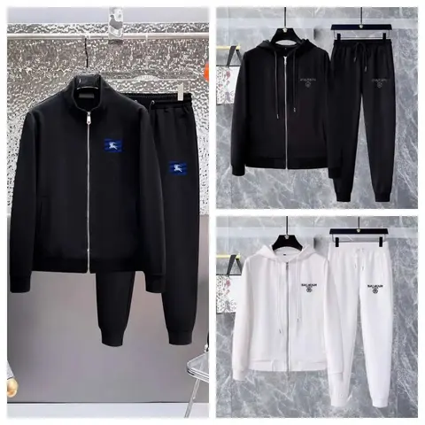 BAJASIN Men's Tracksuit Set - Hoodie & Joggers