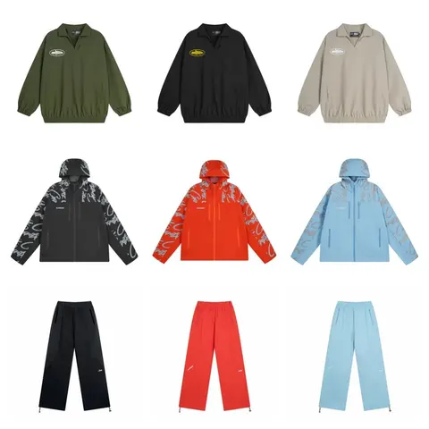 Kith x Supreme Collection - Coaches Jackets, Hooded Windbreakers, and Track Pants