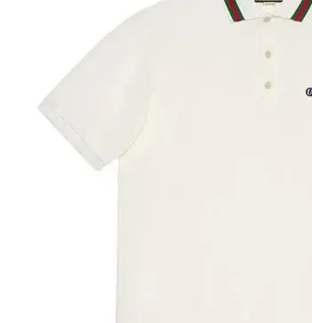 Gucci White Polo Shirt