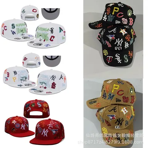 New Era Spring Training MLB Logo Baseball Caps Collection