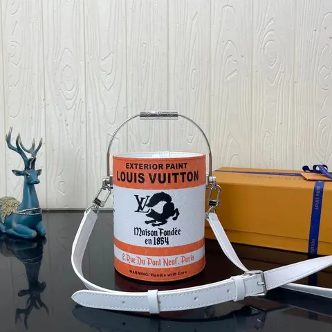 Louis Vuitton Exterior Paint Bucket Bag