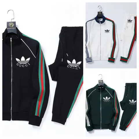 Adidas x Gucci Track Suit Collection