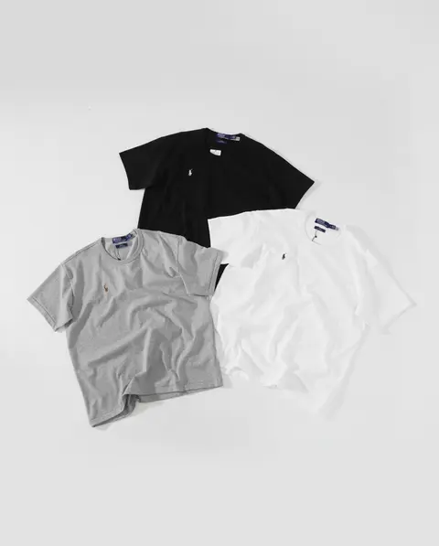 Ralph Lauren Polo T-Shirt Collection - Black, White, and Gray