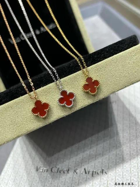 Van Cleef & Arpels Alhambra Necklace Collection