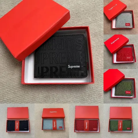 Supreme Box Logo Wallet Collection