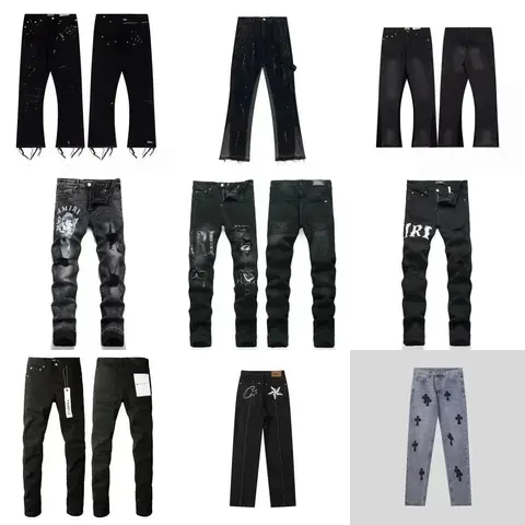 Amiri Black Denim Jeans Collection