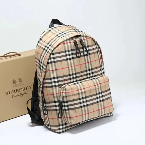 Burberry Check Backpack