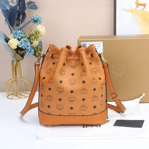 MCM Drawstring Backpack