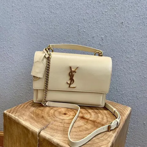 Saint Laurent Monogram Chain Shoulder Bag