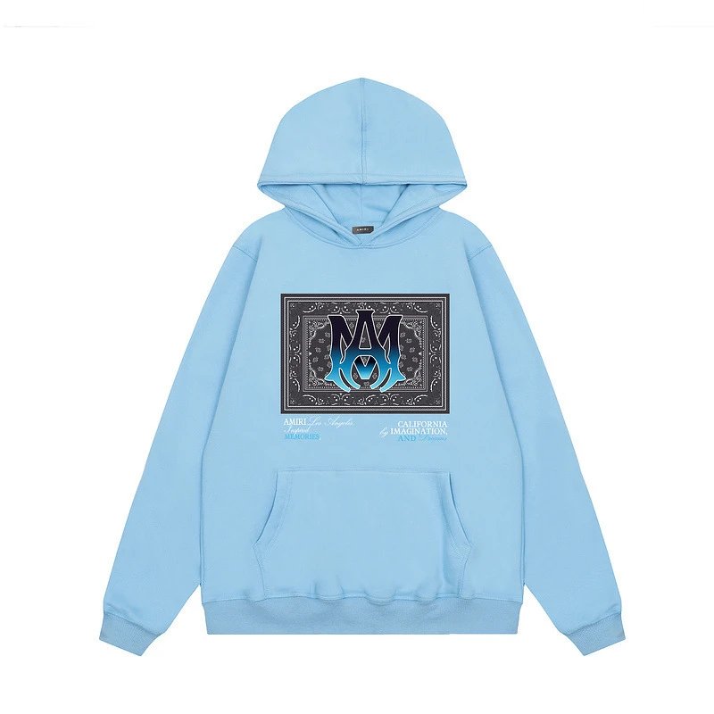 09浅蓝连帽卫衣