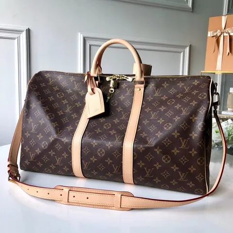 Louis Vuitton Monogram Keepall 50 Duffle Bag