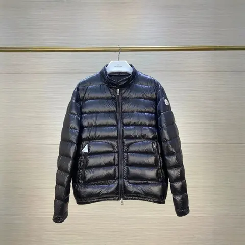 Moncler Black Quilted Down Jacket