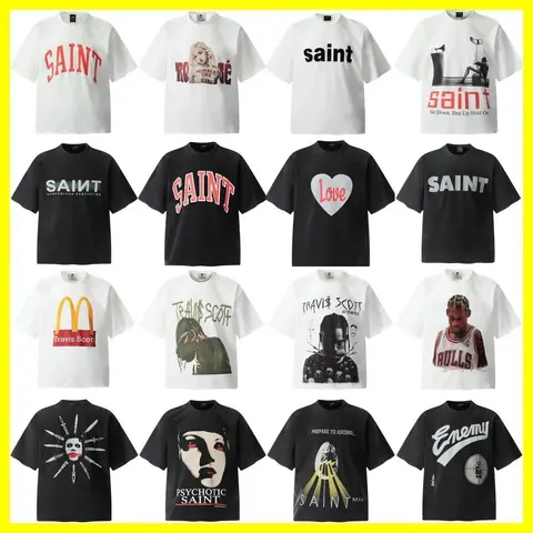 Travis Scott x McDonald's x Saint Laurent T-Shirt Collection