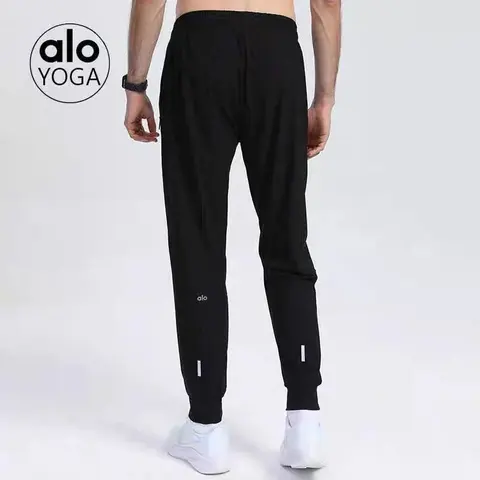 alo YOGA Men's Black Jogger Pants