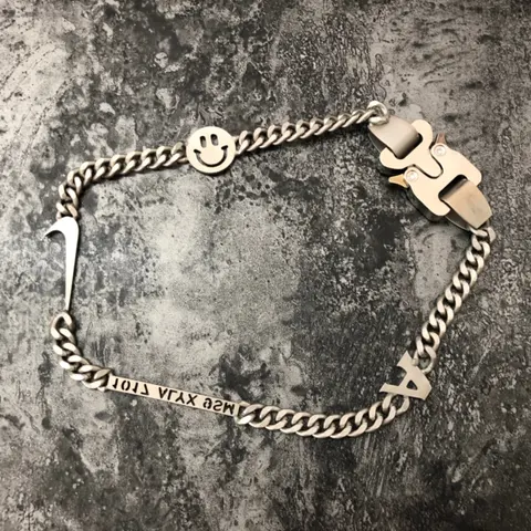 Nike x MSCHF Chain Bracelet with Smile and Swoosh Charms