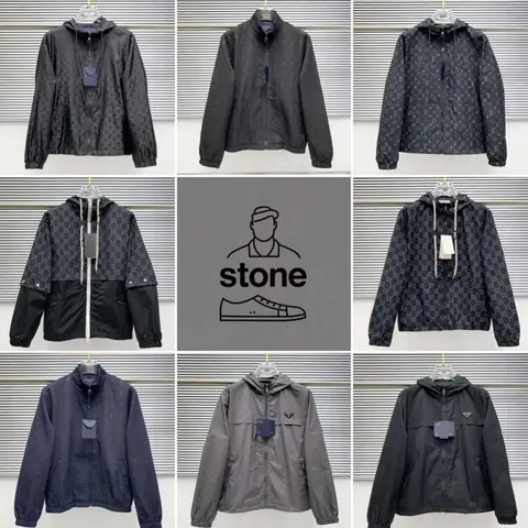 Stone Brand Collection of Patterned and Solid Hooded Jackets