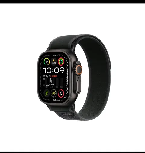 Apple Watch Series 9 with Black Sport Band