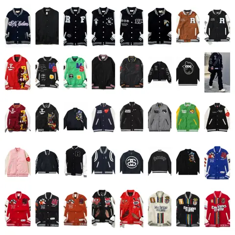 Varsity Jacket Collection Featuring St. Edlen, KAWS, CDG, and Emirates FC Editions