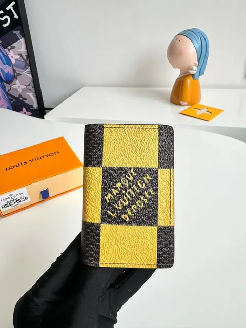 Louis Vuitton Damier Azur Checkered Wallet