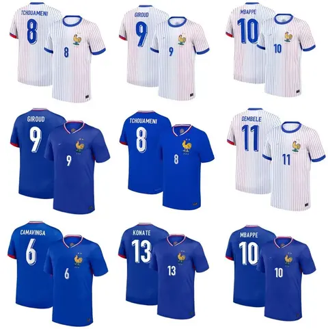 France National Team Soccer Jerseys Collection
