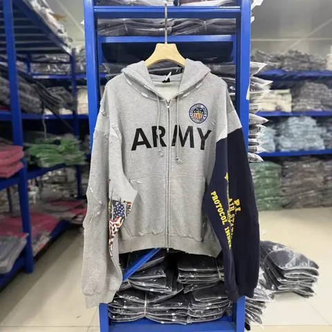 Protocol Army Zip-Up Hoodie