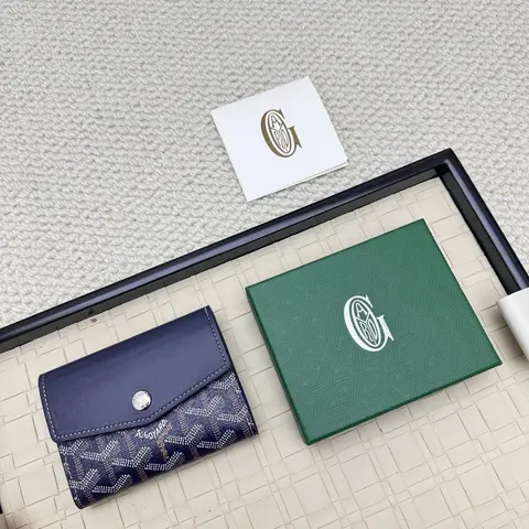 Goyard Wallet with Box and Card