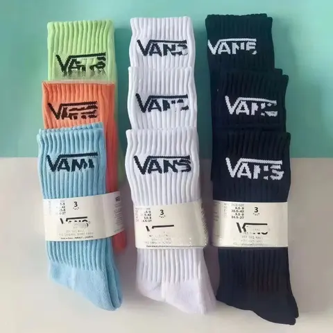 Vans Off The Wall Crew Socks 3-Pack