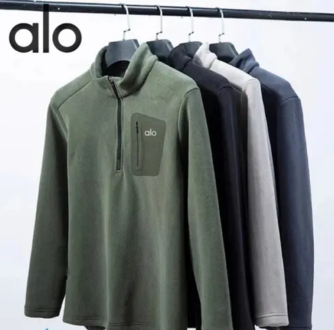 alo Fleece Quarter-Zip Pullover