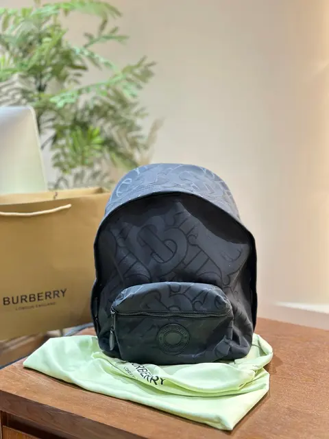 Burberry Monogram Print Backpack