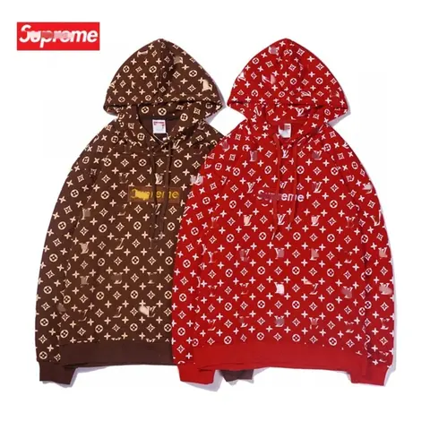 Supreme x Louis Vuitton Monogram Hoodie