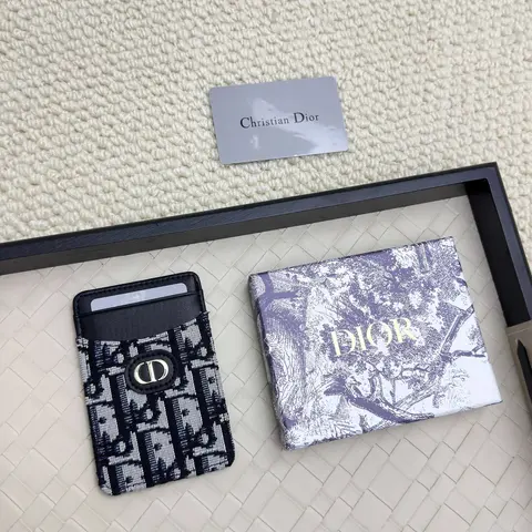 Dior Oblique Card Holder