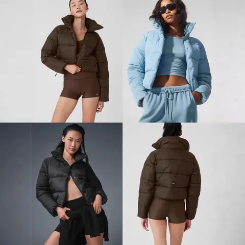 alo Yoga Puffer Jacket Collection