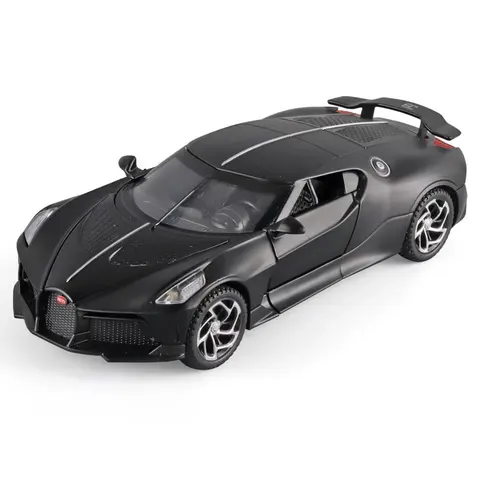 Bugatti Chiron Black Diecast Model Car