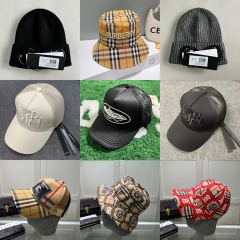 Burberry and AMPLY Caps Collection