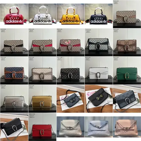 Gucci and Adidas Handbags Collection