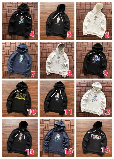 Polo Ralph Lauren Bear Hoodie Collection