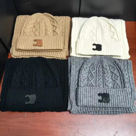 Cable Knit Beanie Hat Collection