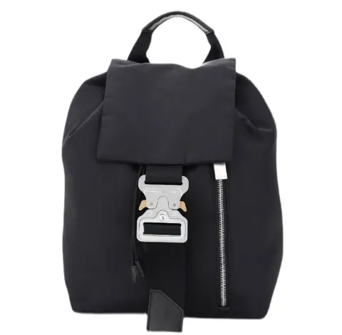 1017 ALYX 9SM Black Nylon Tactical Buckle Computer Backpack for Men