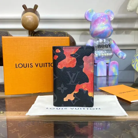 Louis Vuitton Monogram Camouflage Passport Holder