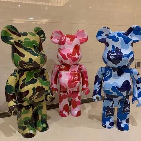 BAPE x Bearbrick Camouflage Collection