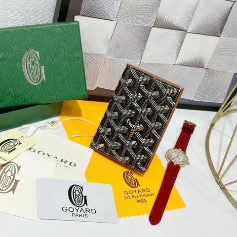 Goyard Monogram Passport Holder