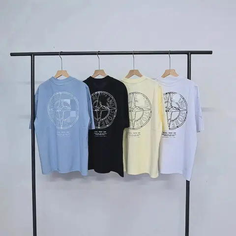 ONE AND STONE Compass Print T-Shirt Collection
