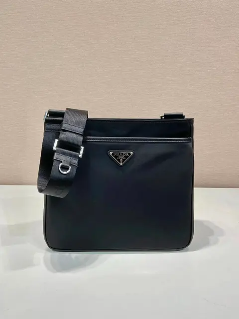 Prada Black Nylon Shoulder Bag