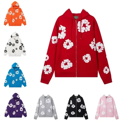 Kaws Flower Zip-Up Hoodie Collection
