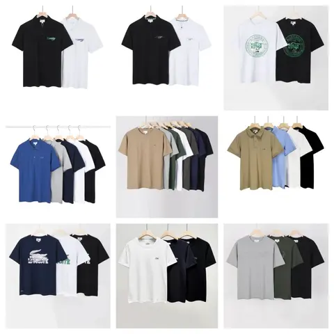 Lacoste Men's T-Shirts and Polo Shirts Collection