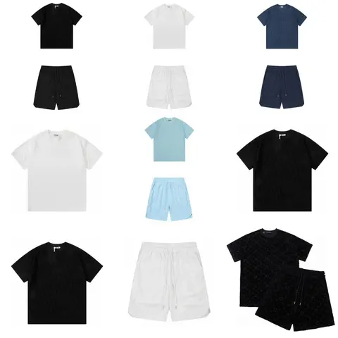 Minimalist T-Shirt and Shorts Collection