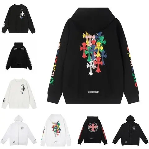Champion x Christian Audigier Cross Embroidered Hoodie Collection