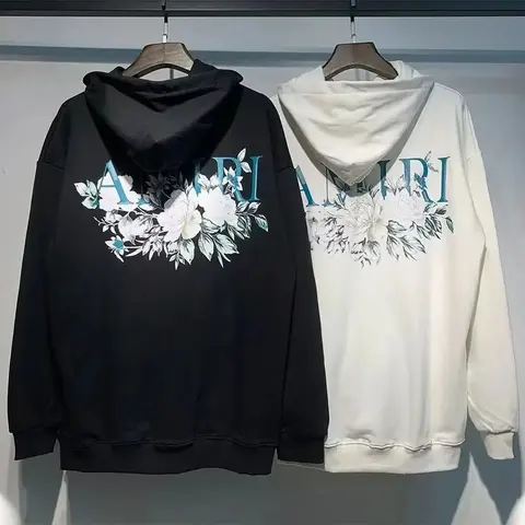 ALYRI Floral Print Hoodie