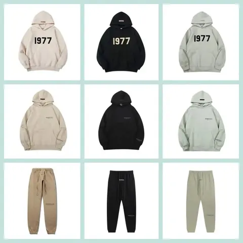 1977 Essentials Hoodie and Jogger Set