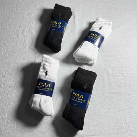 RL POLO 3-Pair Set of Riding Socks